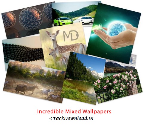 دانلود مجموعه والپیپرهای دسکتاپ: Incredible Mixed Wallpapers Set 654