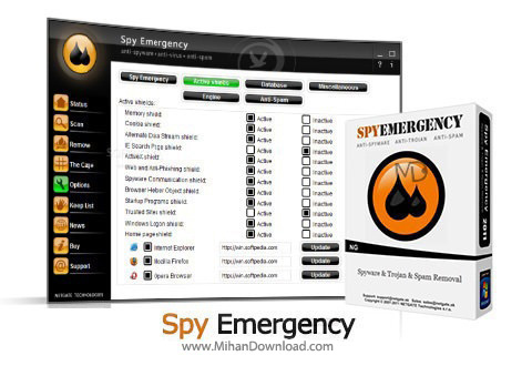 دانلود نرم افزار ضد جاسوسی Spy Emergency 13-0-905-0